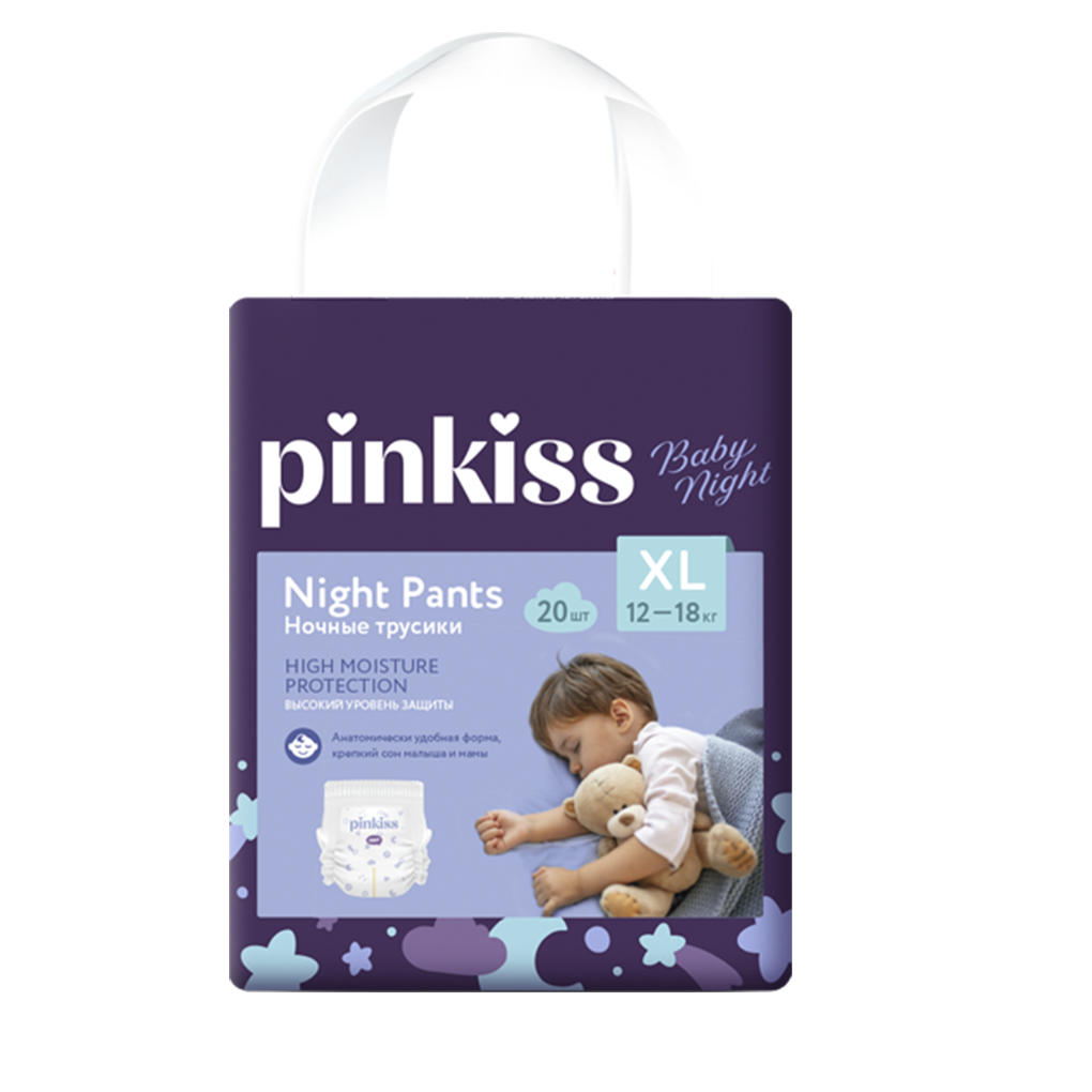 Преимущества трусиков-подгузников Pinkiss Baby Night
